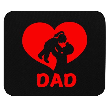 Discover Love Dad Mouse Pads