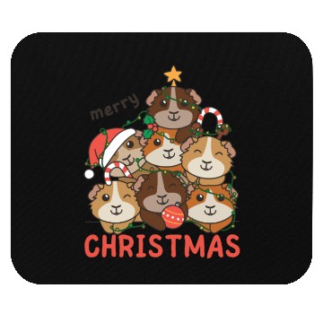 Discover Guinea Pig Christmas Tree Merry Christmas Mouse Pads