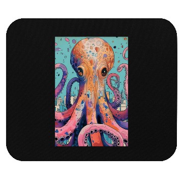 Discover Giant Octopus Mouse Pads