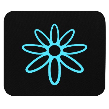 Discover Small Daisy Flower White Decorative Nature Design Mouse Pads