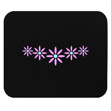 Discover Many Pretty Daisy Flowers Decorative Nature Design Mouse Pads