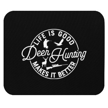 Discover Deer Hunting Weekend Apparel Mouse Pads