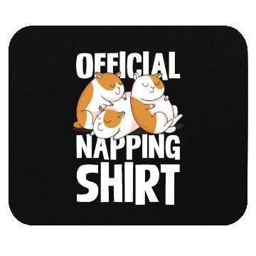 Discover Official Napping Mouse Pads Guinea Pig Lovers Cozy Nap