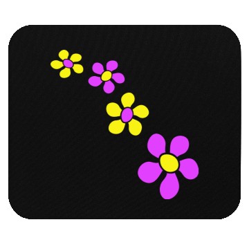 Discover Many Pretty Daisy Flowers Decorative Nature Design Mouse Pads