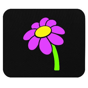 Discover Small Daisy Flower Purple Decorative Nature Design Mouse Pads
