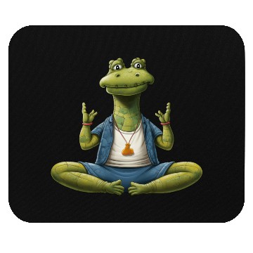 Discover Crocodile Yoga / Yogi Crocodile Mouse Pads