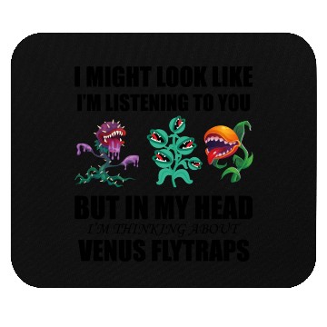 Discover Venus flytrap lover's life! Mouse Pads