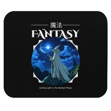 Discover Magic Fantasy Wizard Mouse Pads