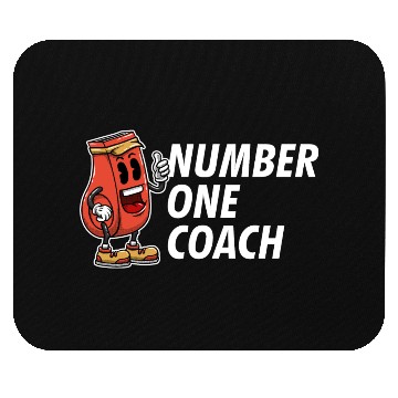 Discover Number One Coach Motivational Quote Coaching Inspi Mouse Pads