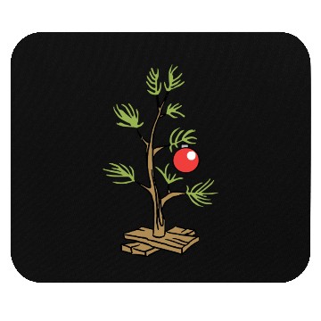 Discover Funny Christmas Tree Peanuts Christmas Mouse Pads