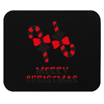 Discover Merry Christmas Tree with Stars Mouse Pads