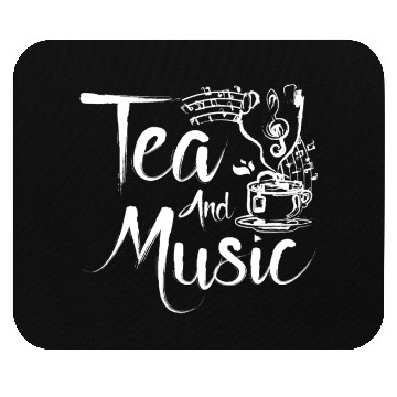 Discover Tea and Music Mouse Pads