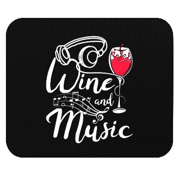Discover Wine and Music Mouse Pads