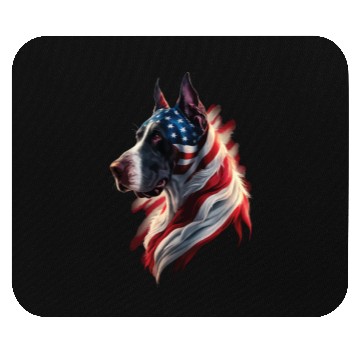 Discover Great Dane Mouse Pads