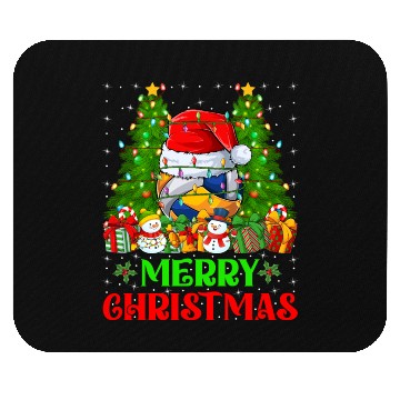 Discover Volleyball Christmas Mouse Pads