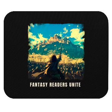 Discover Fantasy Readers Unite Mouse Pads