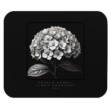 Discover Petals Dance, Light Embraces All Mouse Pads