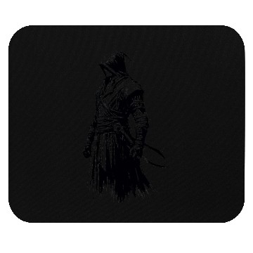 Discover Black Warrior Sketch Power Fantasy Art 7 Mouse Pads
