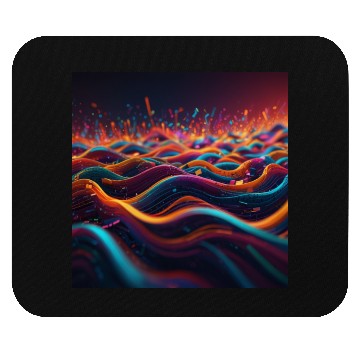 Discover Leonardo Lightning XL Mouse Pads