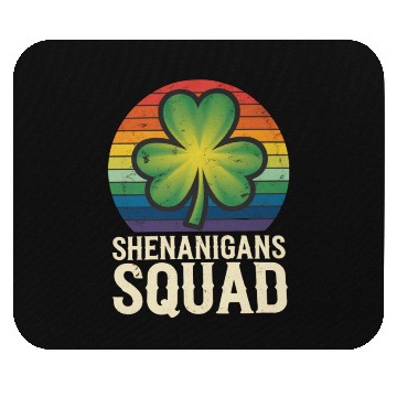 Discover Shenanigans Squad Matching St Patricks Day Group Mouse Pads