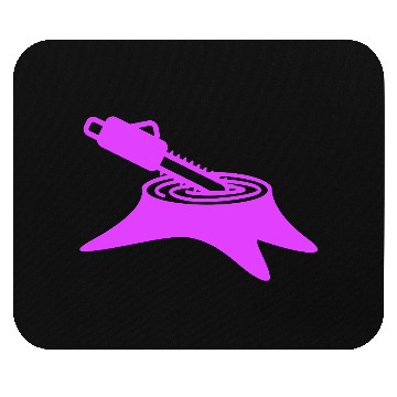 Discover Chainsaw Tree Felling Lumberjack Forest Stump Wood Mouse Pads