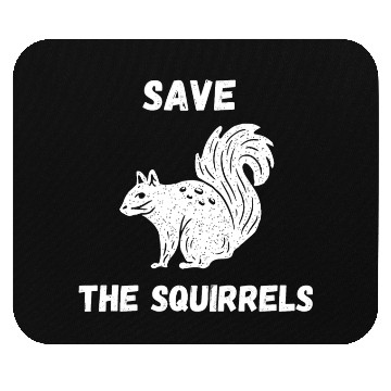 Discover Save The Squirrels Peanut The Squirrel Mouse Pads