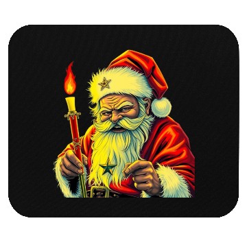 Discover Gothic Mystic Santa Art Mouse Pads
