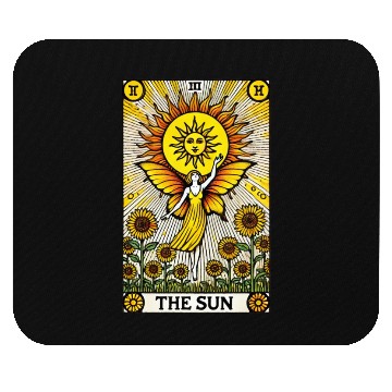 Discover The Sun Tarot Card Mouse Pads