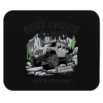 Discover Adventure Certified – Qualified to Explore Mouse Pads