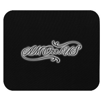 Discover amorr.us fancy lettering Mouse Pads