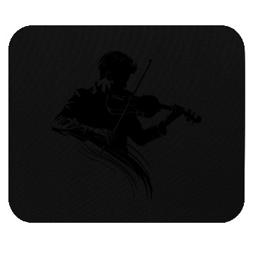 Discover Violin Boy Mouse Pads