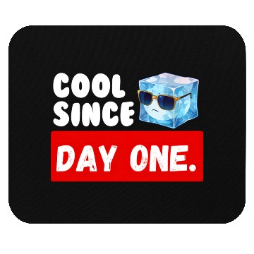 Discover Cool Since Day One Birthday Mouse Pads