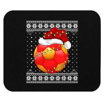Discover Handball Player Ugly Christmas Mouse Pads