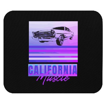 Discover California Muscle Mouse Pads
