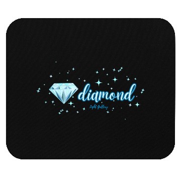 Discover Diamond gemstone jewel Mouse Pads