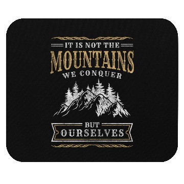 Discover Mountaineering Hiking Alps Climb Mouse Pads