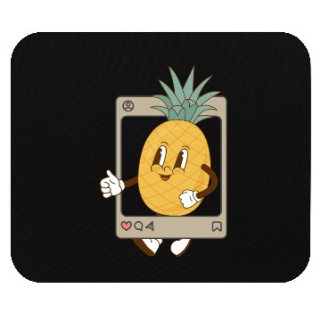 Discover pineapple funny Mouse Pads