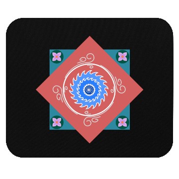 Discover Sea World Mandala Mouse Pads