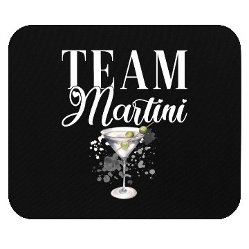 Discover Team Martini Cocktail Bartender Mouse Pads