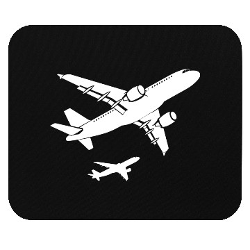 Discover Airplanes Drawing Mouse Pads