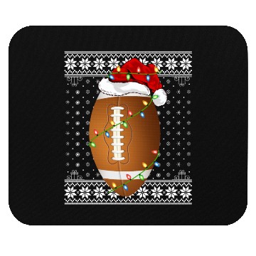 Discover Rugby Player Ugly Christmas Mouse Pads