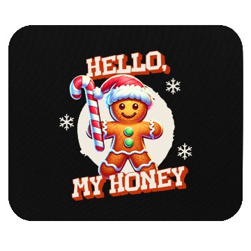 Discover Gingerbread Man - Hello, My Honey! Mouse Pads