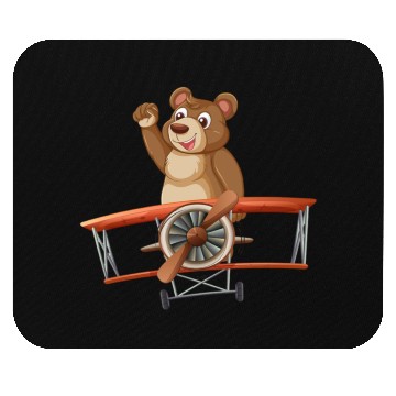 Discover Pooh train encounter Mouse Pads