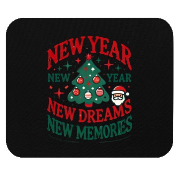 Discover New year Mouse Pads