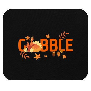 Discover GOBBLE TURKEY PODIATRIST FUNNY THANKSGIVING Mouse Pads