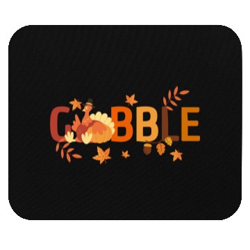 Discover GOBBLE TURKEY PODIATRIST FUNNY THANKSGIVING Mouse Pads