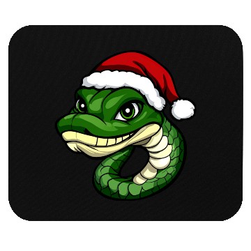 Discover Snakes Christmas Mouse Pads