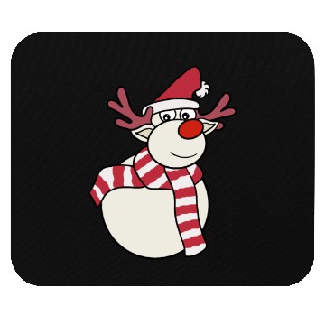 Discover Reindeer Snowman Mouse Pads