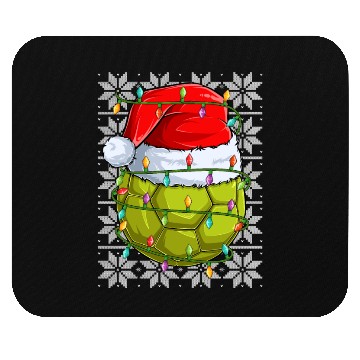Discover Handball Christmas Lights Mouse Pads