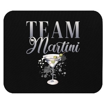 Discover Team Martini Cocktail Bartender Mouse Pads